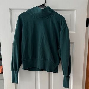 Abercrombie & Fitch Dark Green Cowl Neck Sweater